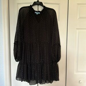 CeCe black sparkly dress